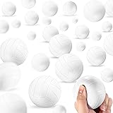 Civaner 30 Pieces Mini Volleyball Stress Balls 2.36