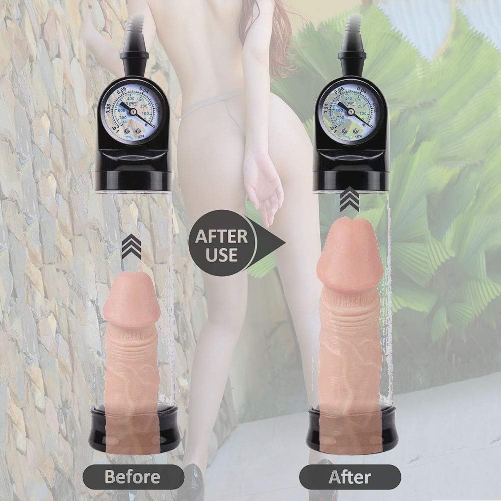 LSANNUY Relax Massage Wand High Suction Pennis Enlarger Extender Pro-Extender Massage Wand, Extender Vacuum Pump for Growth Up