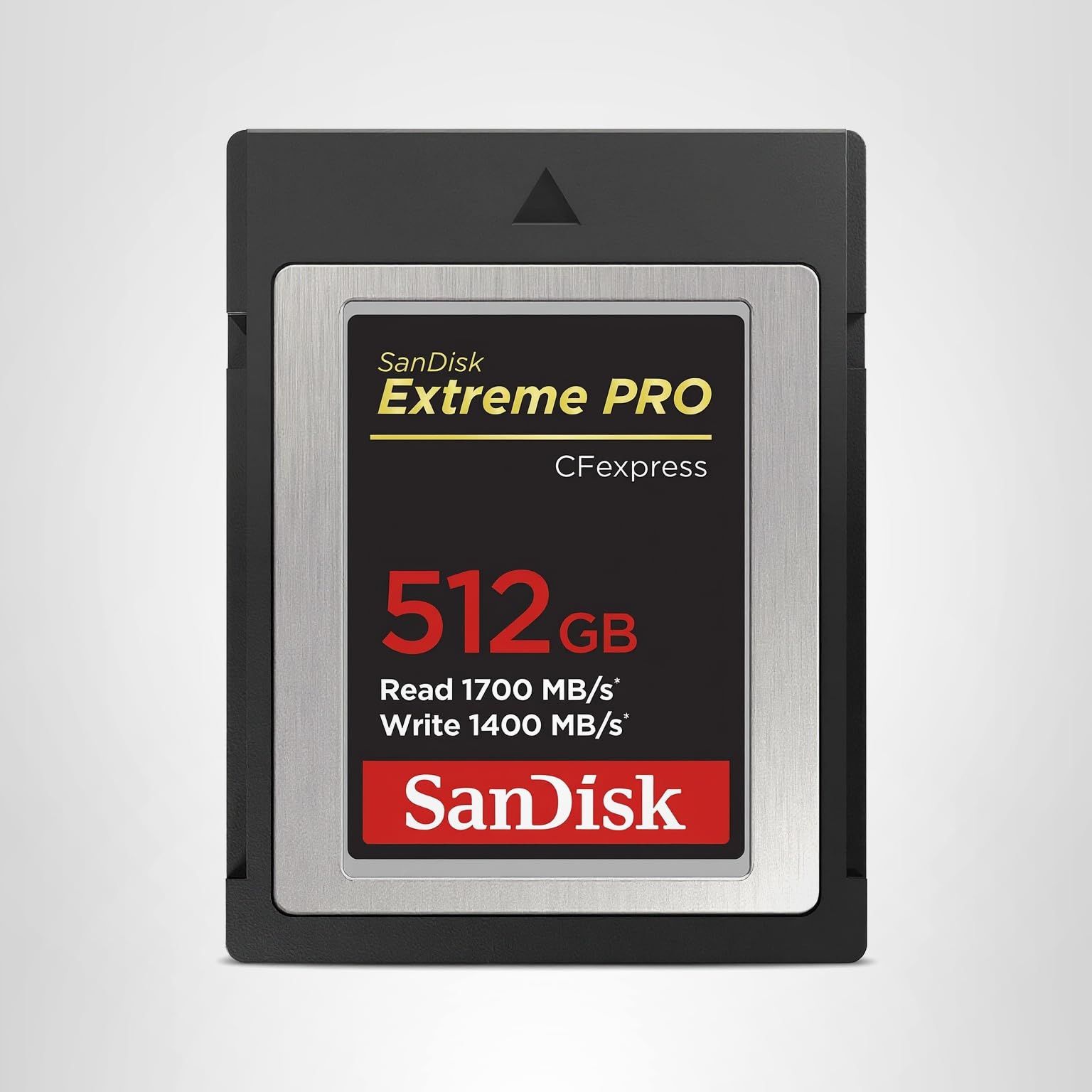 SanDisk 512GB Extreme PRO CFexpress Card Type B - SDCFE-512G-GN4NN, micro sdxc Interface, XQD Memory Type