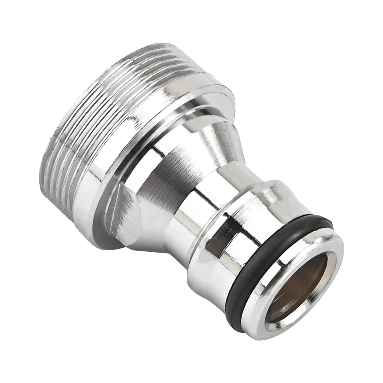 Othmro Garden Hose Quick Connect Nickel-plated Water Hose Fitting Connectors M22 Female Threaded Adapter 1pcs