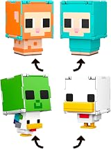 Mattel Minecraft Flippin’ Figs Sheep & Chicken 2-Pack 2-in-1 Fidget Figures view 5