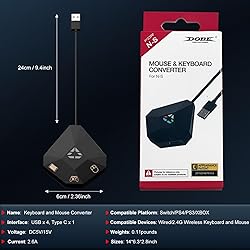 Arvin Keyboard and Mouse Adapter for Nintendo