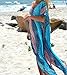 Walant Womens Chiffon Robe Beach Dress Swimsuit Bathing Suits Bikini Cover-ups,Blue,One Size
