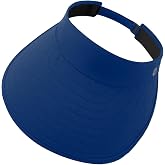 WANDER Sun Visor Hat Wide Brim Packable Large Beach Cap for Women | 4.72"*10.3" Brim Blocks UV Rays,Foldable &amp; Portable,Velcro Adjustable,Great For Golf,Travel