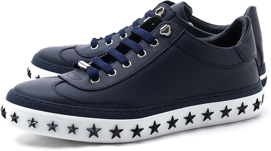 Amazon ジミー チュウ Jimmy Choo スニーカー Ace ダークブルー 42 Ace Osu 並行輸入品 Jimmy Choo ジミーチュウ スニーカー