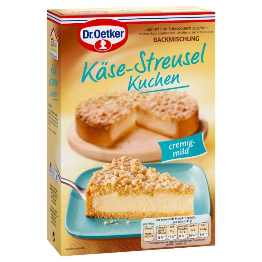 Dr Oetker Kse Streusel Kuchen