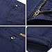 FlyHawk Cotton Linen Wild Casual Pants for Mens Slim-Fit Dress Stretch Pants Tapered Trousers