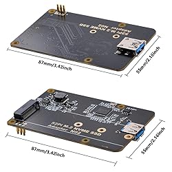 GeeekPi M.2 NVME SSD Storage Expansion Board for