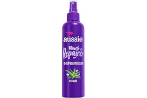 Aussie Miracle Repairer Hi Temp Heat Protectant Spray with Aloe, 251mL