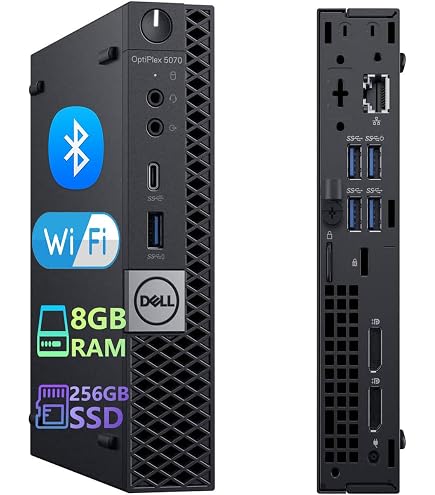 Amazon.com: Dell Optiplex 5070 Micro MFF Desktop PC Computer