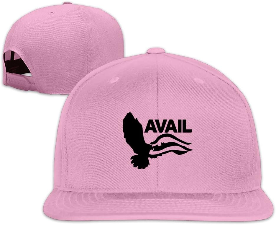 CoCe Adult Avail Rock Band Over The James Logo Tim Barry Baseball Caps 100%Cotton Single Twill One Size Pink