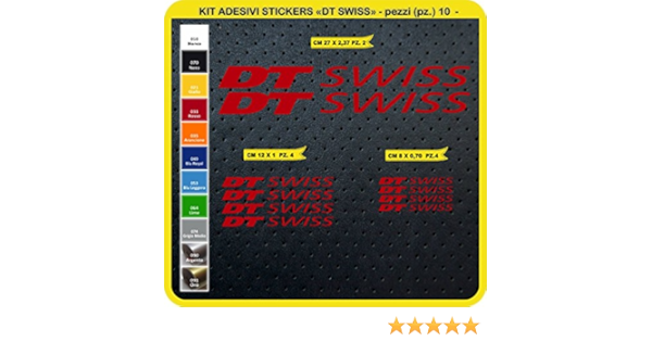 Kit Pegatinas Stickers Bicicleta DT Swiss -10 Piezas- Bike Cycle Cod. 0794