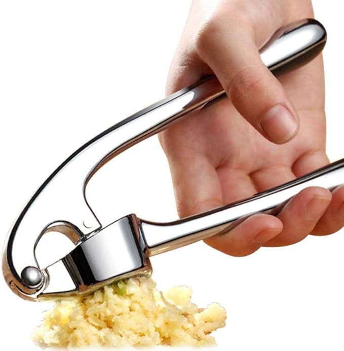 Buy Garlic Crusher, Garlic Mincer to Press Clove and Smash Ginger