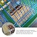 Parrot Feeder 2-Slot Acrylic Food Feeders Container Clear Automatic Parakeet Bird Cage Accessories for Small to Medium Birdsthumb 2