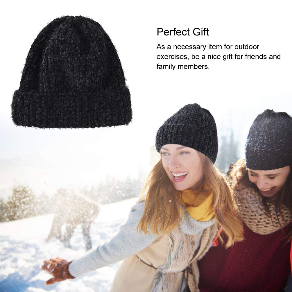 VBIGER Bonnet Hiver Chaud Tricot Mignon pour Femme