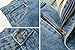Women's Classic Blue Wash Stretch Denim Boyfriend Jeans 27(Tag)