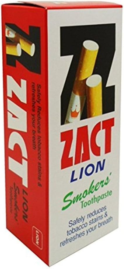 Zact lion smokers toothpaste review Clearance