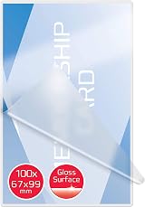 GBC 67x99mm 2x125 Micron Gloss Card Laminating Pouches Pack of 100 view 3