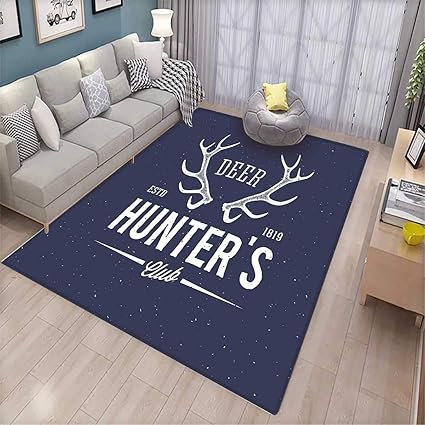 Amazon Com Hunting Decor Girls Bedroom Rug Deer Hunters
