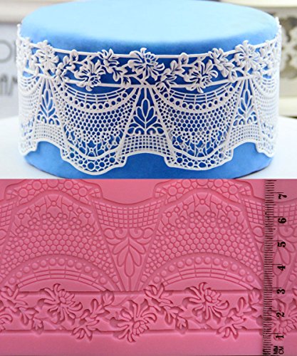 sail boat ship Baking Fondant sugar lace Silicone Mat sailing wedding Cake Decorating mold floral sail flower edible Lace Embossed Sugarcraft Tools for cupcake topper decoration Anyana