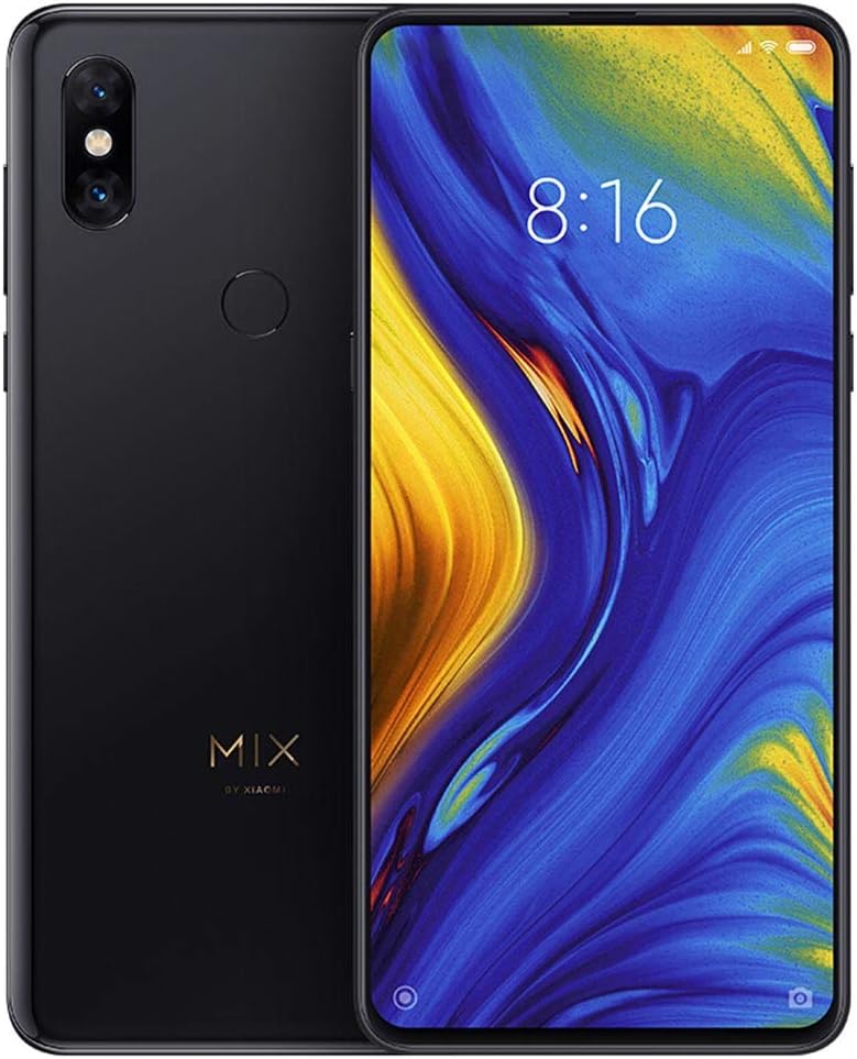 Amazon Com Xiaomi Mi Mix 3 128gb 6gb 6 39 Display Dual Sim 4g Lte Gsm Unlocked Multi Functional Magnetic Slider Smartphone W Wireless Charging Pad Black