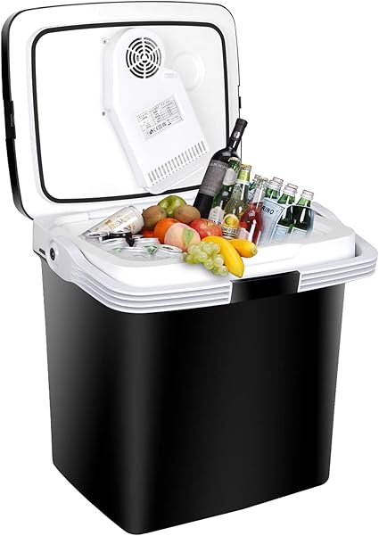 Amazon Com Super Deal Gen2 Portable 26l Ice Car Cooler Ac Dc