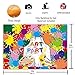 Funnytree Art Paint Party Backdrops Kids Artist Birthday Background Dress for a Mess Painting Splatter Photo Background Graffiti Wall Photography Banner Rainbow Brush Cake Table Decorations