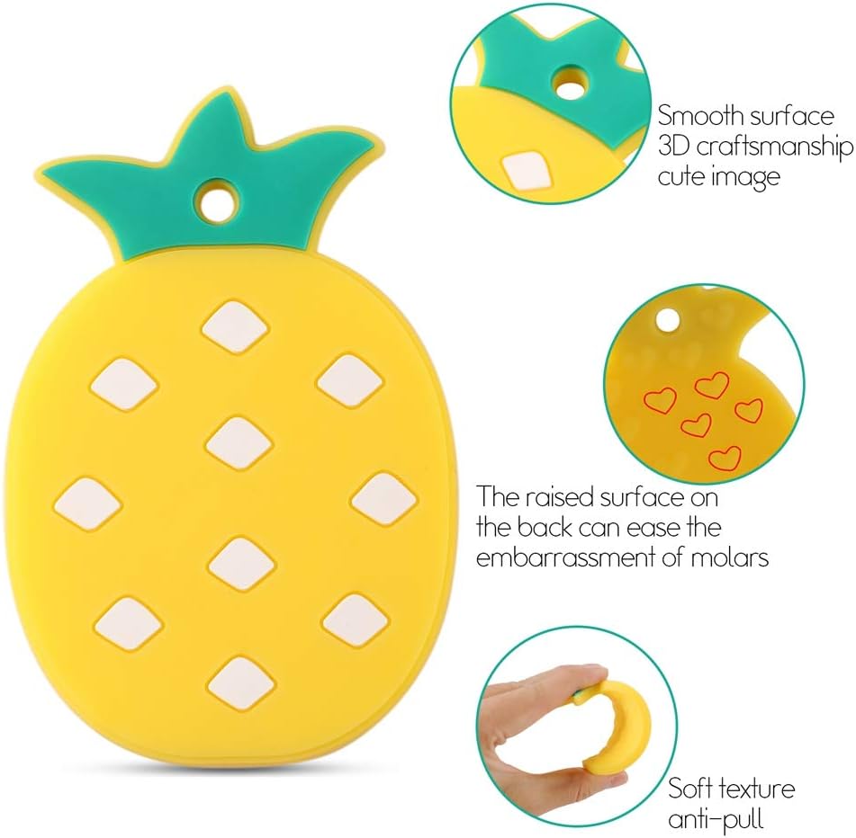pineapple teething toy