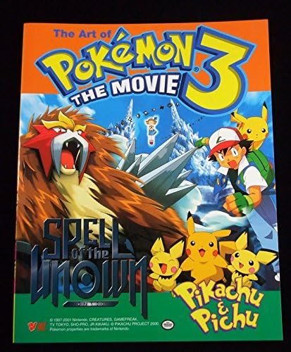 Download Amazon Com The Art Of Pokemon 3 The Movie Spell Of The Unown Pikachu And Pichu Book Collectibles Fine Art HD Get Wallpaper Amazon Com The Art Of Pokemon 3 The Movie Spell Of The Unown Pikachu And Pichu Book Collectibles Fine Art For Android Free