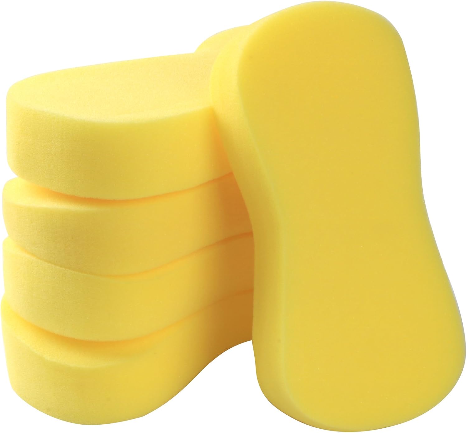 TRIXES 5 Pack Yellow Car Cleaning Sponges Amazon.co.uk Electronics