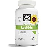 365 by Whole Foods Market, Sunflower Lecithin, 90 ct