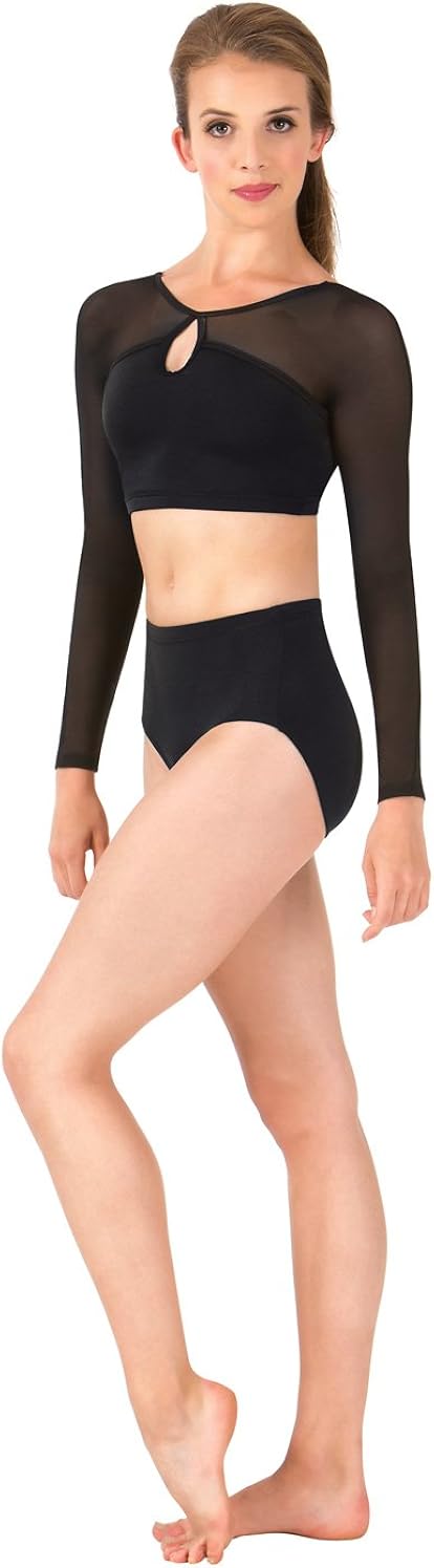 Body Wrappers Womens Shiny Brief: Clothing
