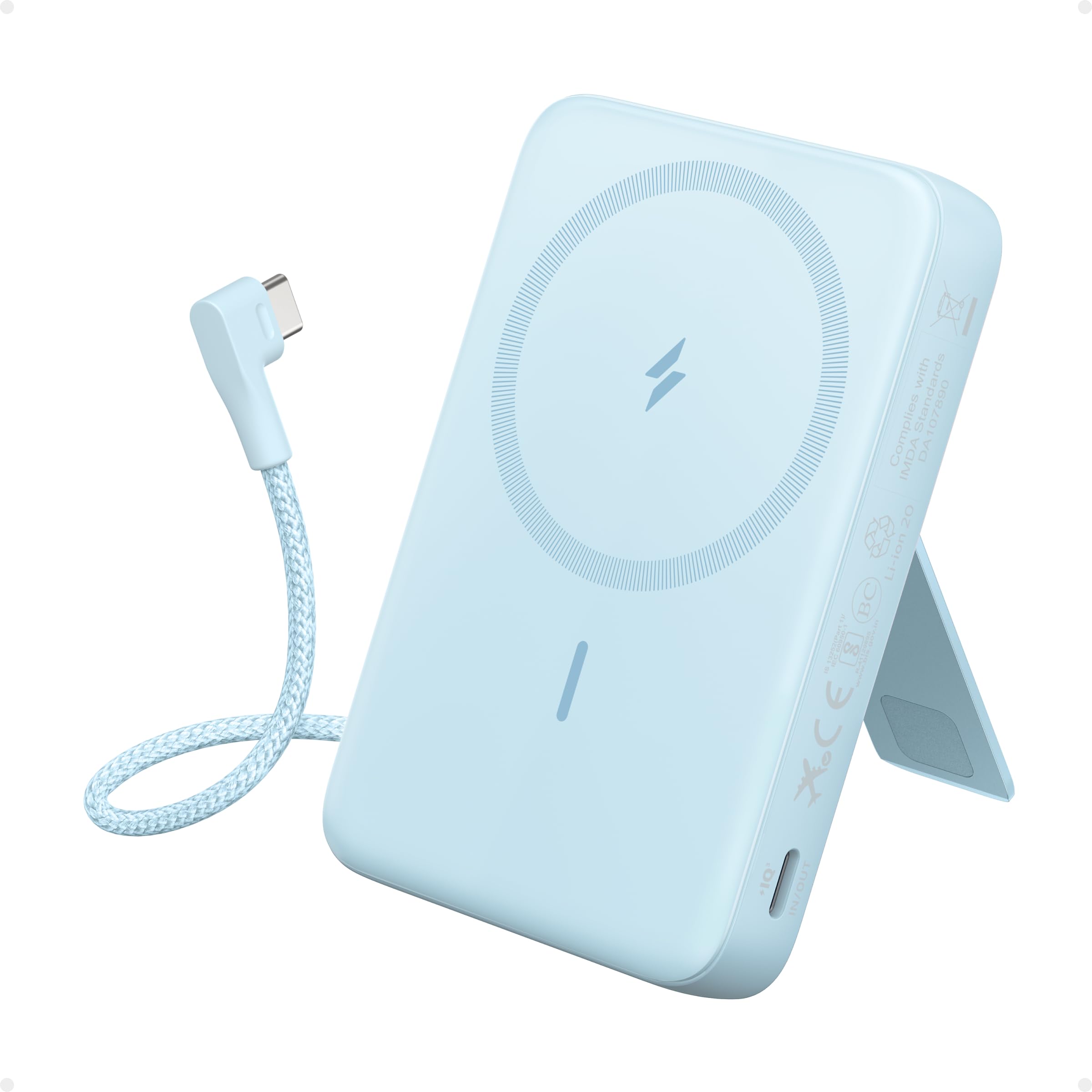 Anker Zolo Magnetic Power Bank, 10,000mAh Wireless