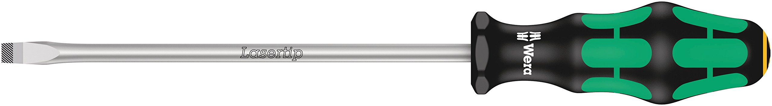 Wera 05007640001 334-1.6 x 8 x 175 mm Screwdriver for Slotted Screws - Silver