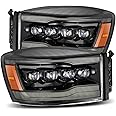AlphaRex USA 880538 Nova Series Projector Headlights fits Dodge Ram 1500,Clear