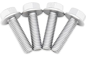 DSXULXN Rear Upper Shock Bolts & Nuts Kit Compatible with 97-06 Jeep Wrangler TJ LJ