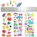 60 Different Sheets 1500+ Novelty 3D Puffy Bulk Stickers , Perfect for Kids Craft Scrapbooking Class Girl Boy Birthday Gift Toddlers-Including Animals, Stars, Fish, Transportations,Flowers,Sports and