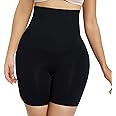 ShaperSwan Shapewear Shorts for Women, High Waisted Body Shaper Shorts, Tummy Control, Butt Lifter, Seamless Compression