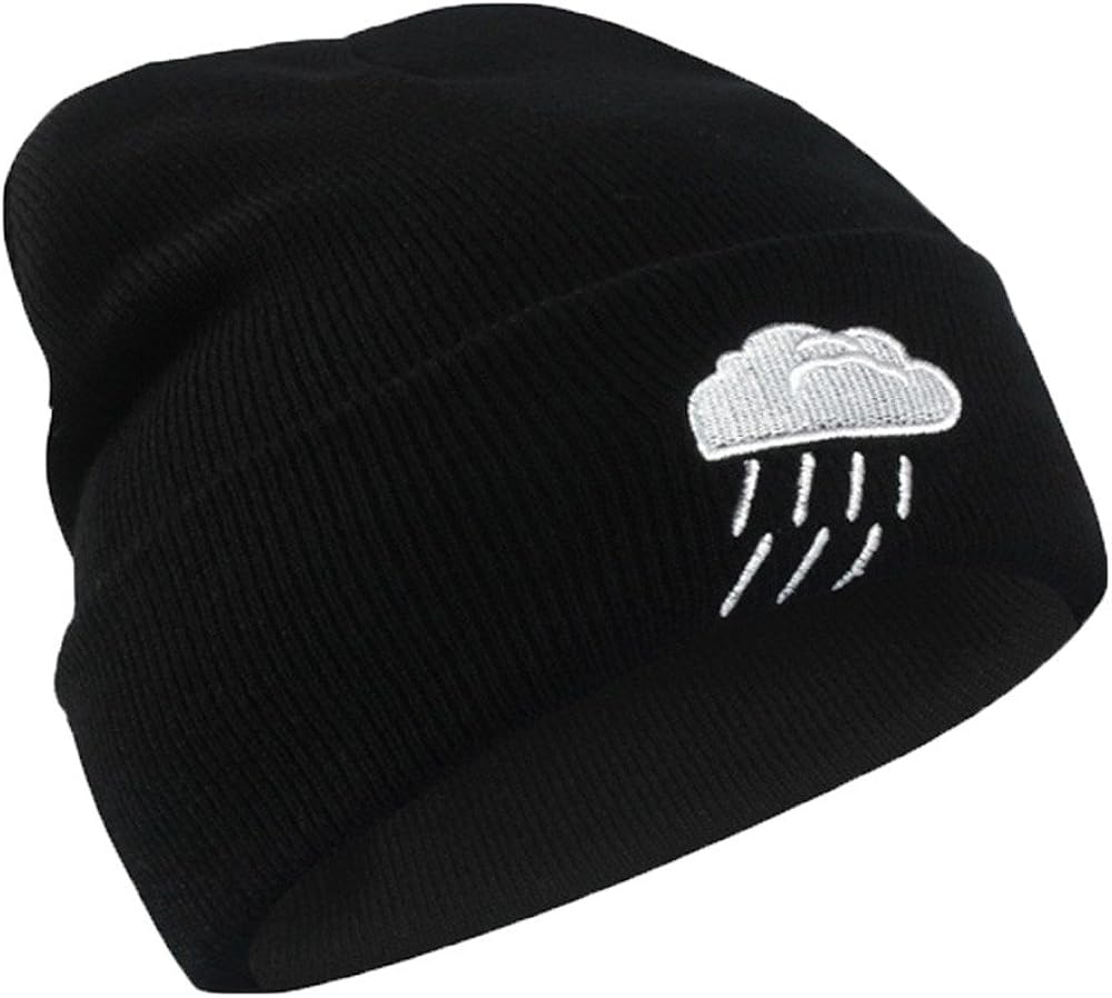 Celucke Beanie Herren Outdoor Lingge Hip Hop Gestrickte Mützen Trend