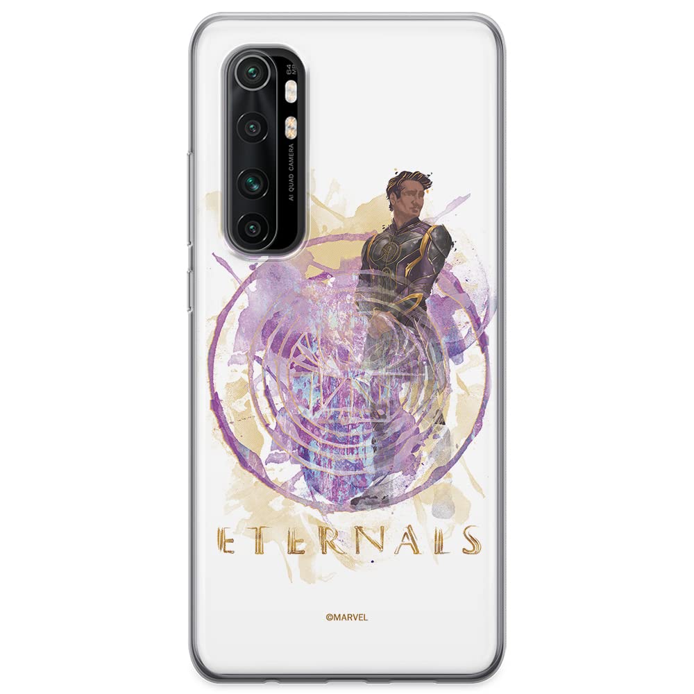 ERT GROUP mobile phone case for Xiaomi MI NOTE 10 Lite original and officially Licensed Marvel pattern Eternals 012 optimally adapted to the shape of the mobile phone, case made of TPU