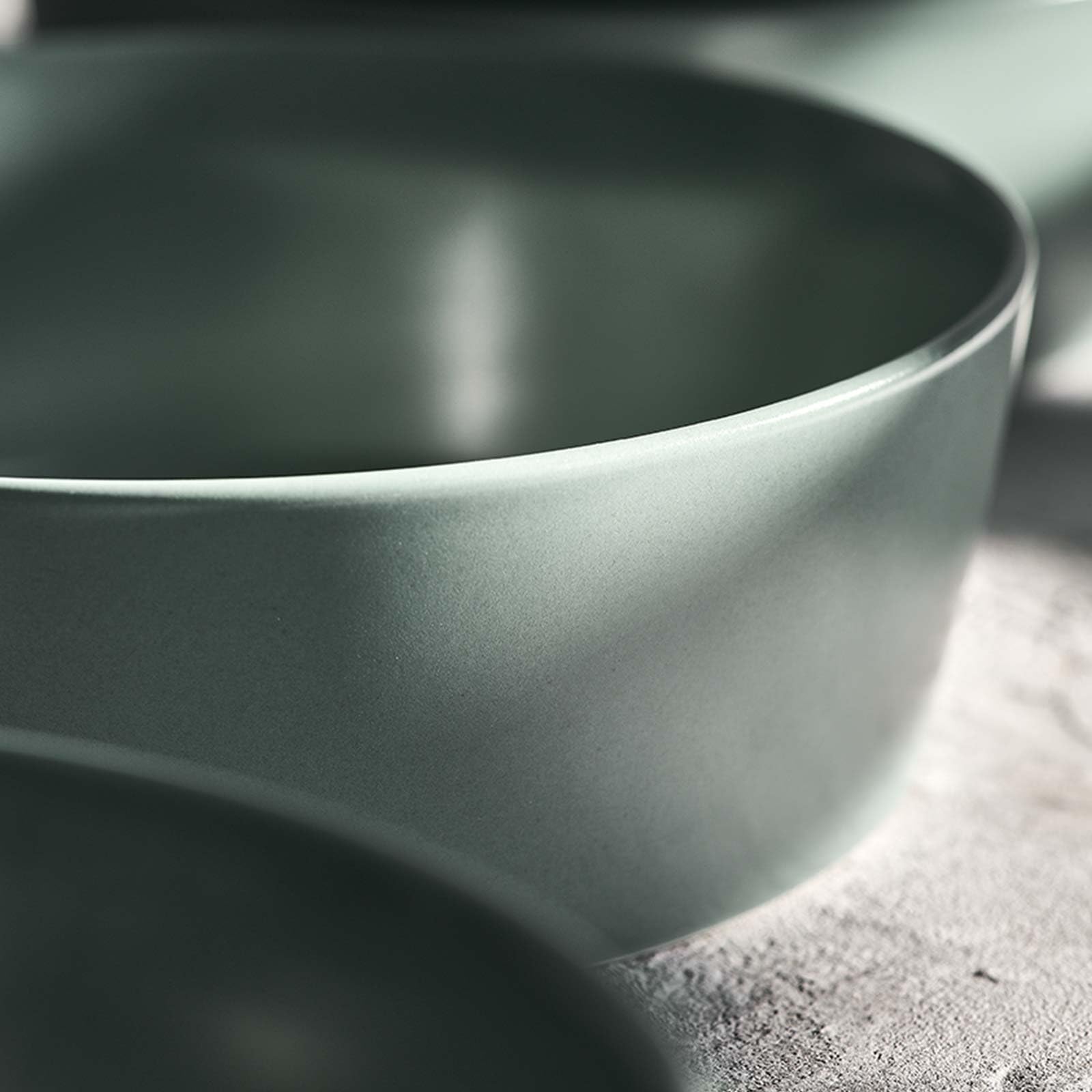 SPRINGLANE Geschirrset 16-tlg. Sweet Scandi, Mintfarbiges Geschirrservice für 4 Personen aus New Bone Keramik, skandinavisches Design, matt 7
