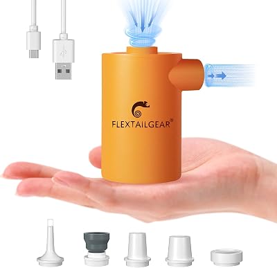 FLEXTAILGEAR MAX PUMP 2020 Portable Air Pump 3600mAh USB Rechargeable