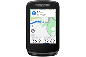 Magene C506 GPS Bike Computer - 2.4" Color Touchscreen, Smart Navigation, Fast WiFi & Bluetooth, Riding Assistant Wireless, Indoor Cycling & Training