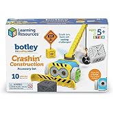 Botley the Coding Robot Crashin' Construction Accessory Set | Engineering Kits for Kids, Botley 2.0 Coding Robot and Botley the Coding Robot Wrecking Ball Toy Add On, Ages 5+