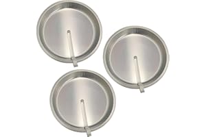 9 Inch Round Cake Pan, Stainless Steel Baking Pan Set with Non-Stick Coating, Quick Release Easy-Out Cake Mold for Even Heati