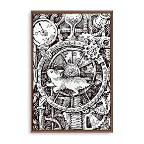 Framed Canvas Wall Art for Living Room, Bedroom Abstract Canvas Prints for Home Decoration Ready to Hanging - 16x24 inches