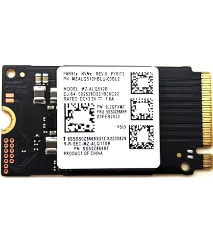 Amazon.com: PM991a Samsung 512GB M.2 2280 Gaming PCI Express 3.0