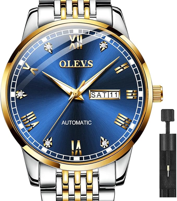 Men's Watches,Olevs Mechanical Automatic Waterproof SelfWinding