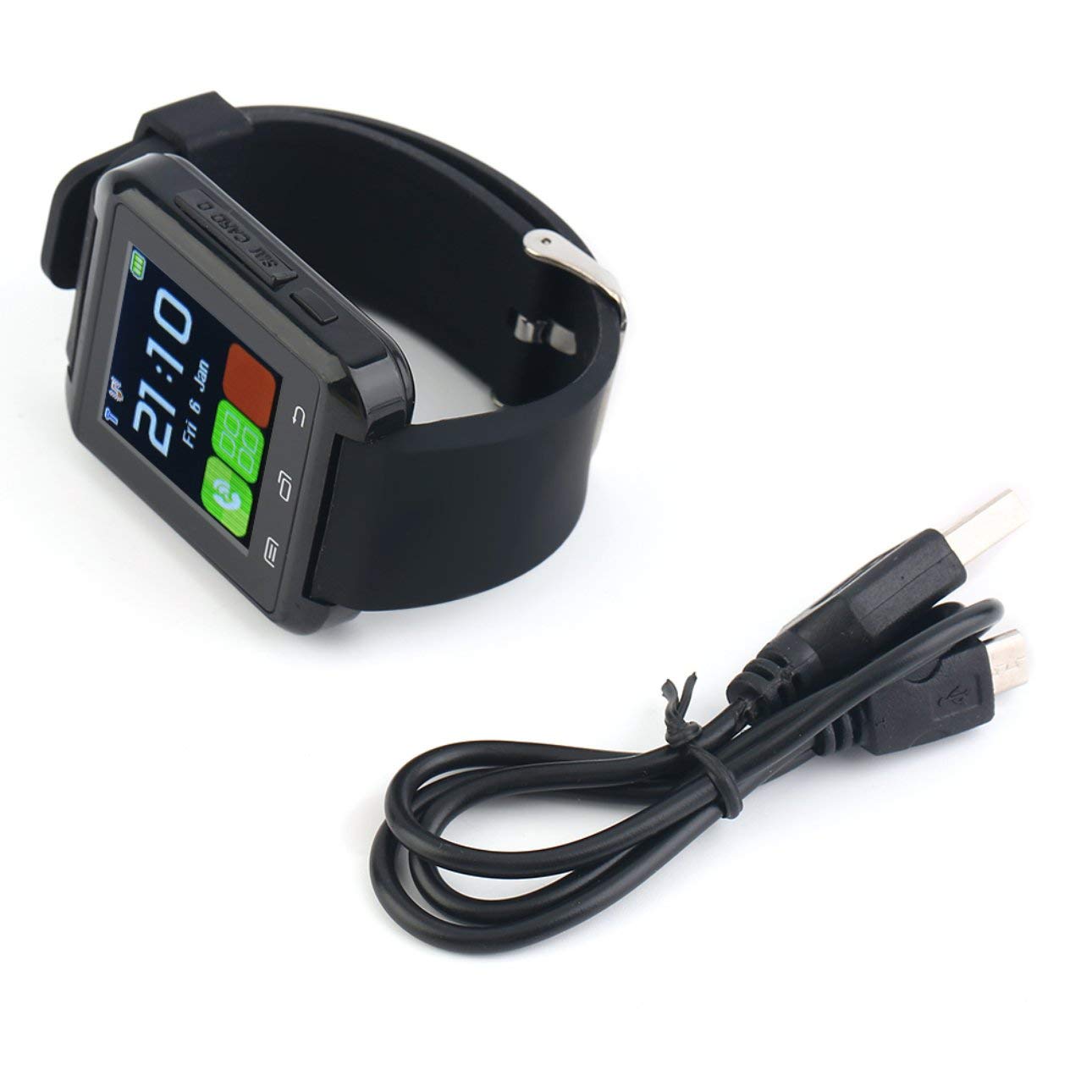 Amazon.com: Liobaba Bluetooth SmartWatch GSM SIM Card Slot ...