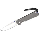 Tanto Blade Sebenza 31: Small, Plain, Titanium-Handled Knife by Chris Reeve